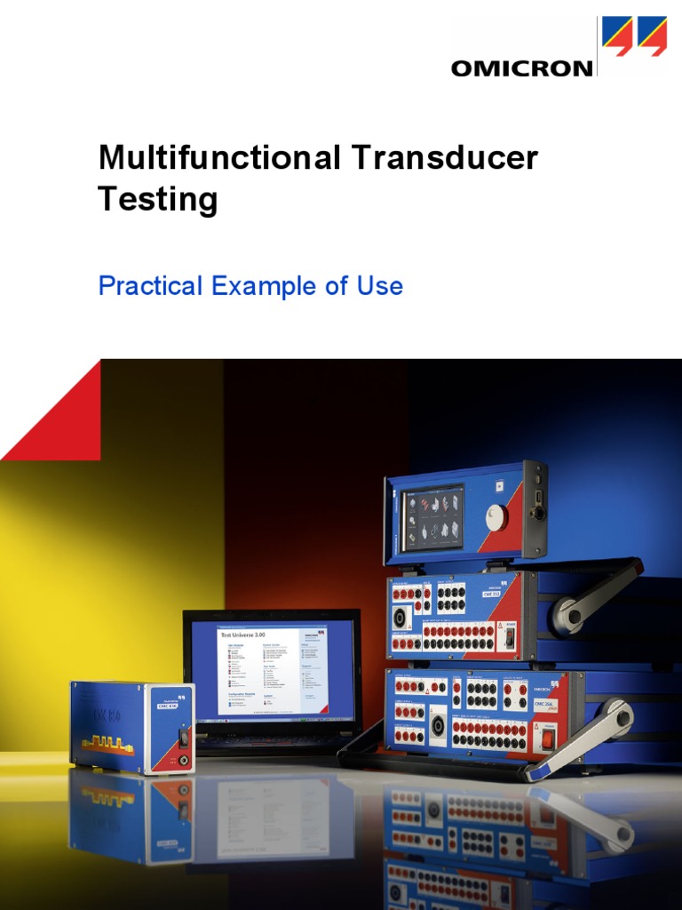 Example Transducer MultifunctionalTransducer PDF Ac Power Phase