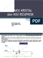 Difraksi Kristal Dan Kisi Resiprok