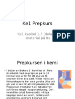 Kemi Prepkurs 2015