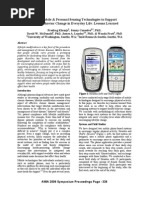 Using Mobile & Personal Sensing Technologies To Support Health Behavior Change in Everyday Life: Lessons Learned