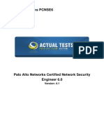 PCNSE6 Actualtests Premium Exam 60q