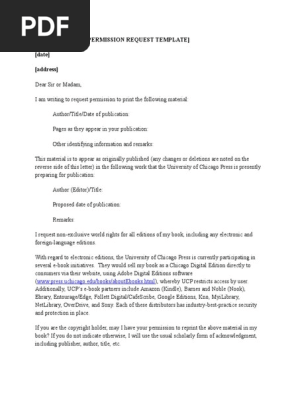 Standard Permission Request