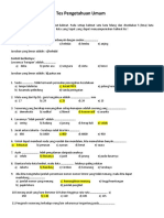 Psikotest General Aptitude Test GAT