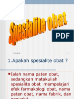 Spesialite Obat 1