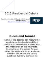 Debate Presidents