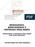 Brinquedos, Brincadeiras e Materiais para Bebês