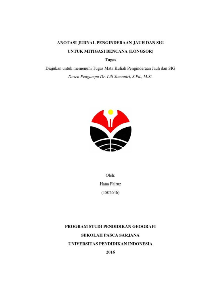 Peta Digital Penangkal Bencana: Lindungi Desa Tenjolayar dari Musibah Alam