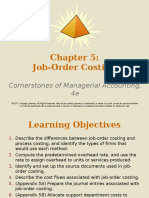 Job-Order Costing: Cornerstones of Managerial Accounting, 4e