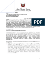 Primera Resolución Del JNE Que Rechazó Apelación de Julio Guzmán