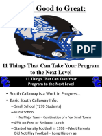 11 Things That Can Take Your Program To The Next Level 2015