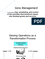 Ops Mgmt Transformation Process Inputs Outputs