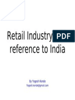 Retail Industry With Reference to India - 2010