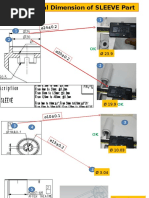 Sleeve Inspection Critical Dimention