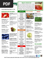 Vegetable Weights per Bushel Guide | PDF | Vegetables | Edible Plants