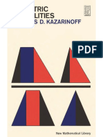 Geometric Inequalities - Kazarinoff
