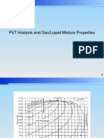 PVT Analysis and Gas/Liquid Mixture Properties