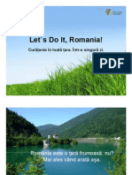 Pre Zen Tare Let`s Do It, Romania!