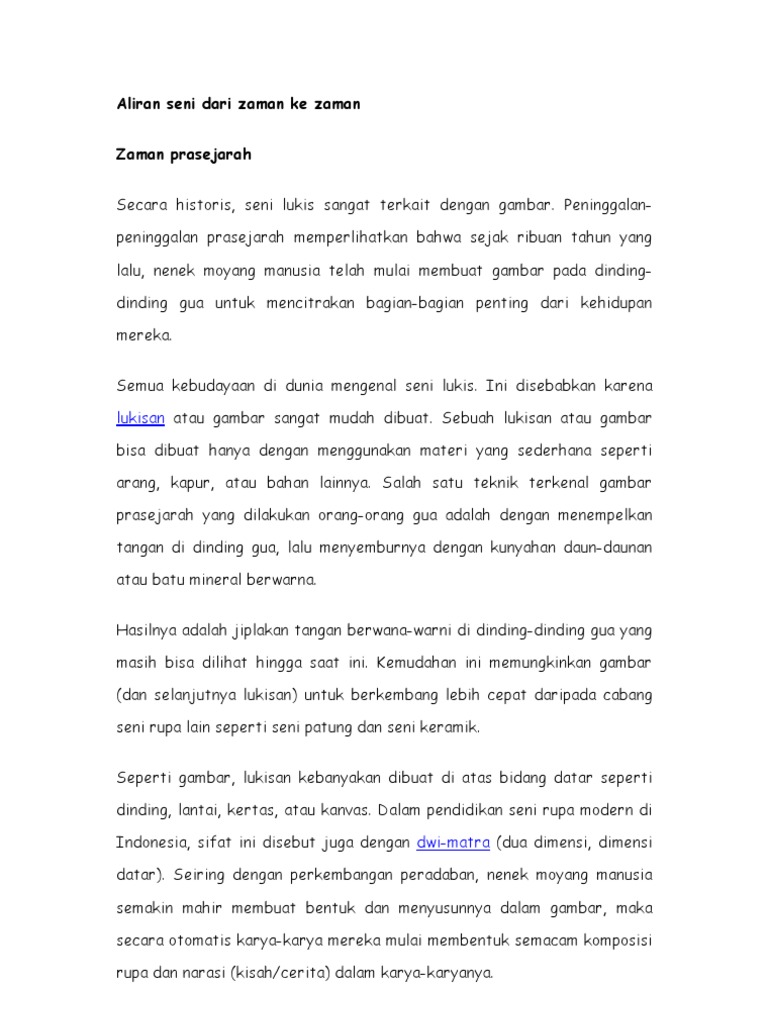 13 Lukisan Dinding Disebut  Juga  Dengan  Istilah Rudi Gambar