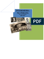 INTERMEDIA NG INDANG (1904-1927) - Preliminaryo