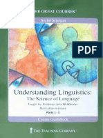 Understanding Linguistics - The Science of Language John McWhorter PDF