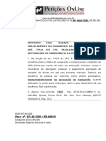 Pedido Parcelamento Debito Execução