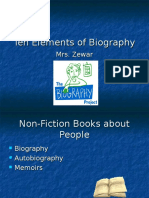 Elements of Biography