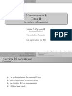 II. La Conducta Del Consumidor