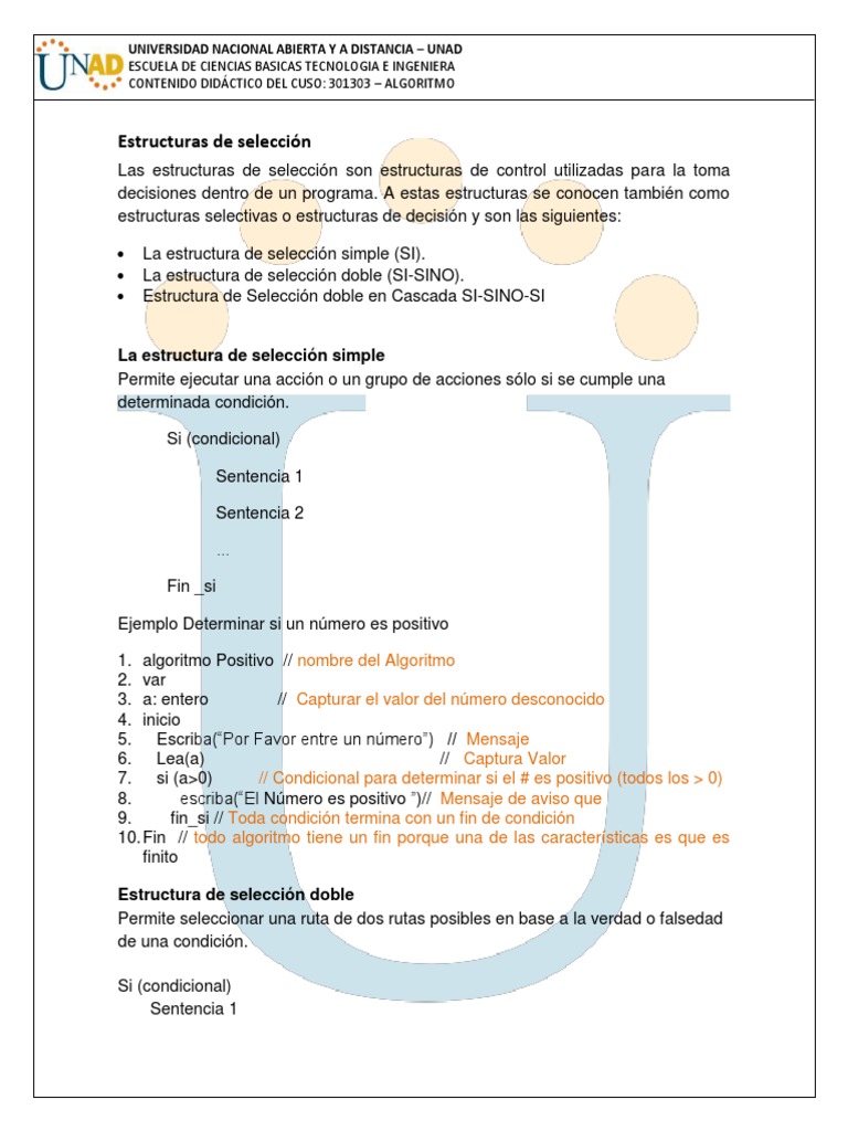Estructuras Condicionales PDF | Descargar gratis PDF | Algoritmos ...