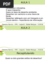 Aula desenho técnico