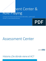 Assessment Center & Role Playing