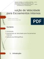 Distribuição de Velocidade