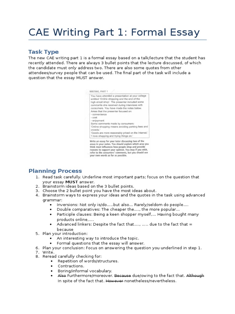 cae writing essay pdf