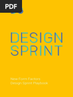 DesignSprint NewFormFactors