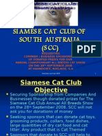 Si Ames E Cat Club of Sou TH Au ST Ralia (S CC)