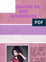 Biography of Amy Winehouse