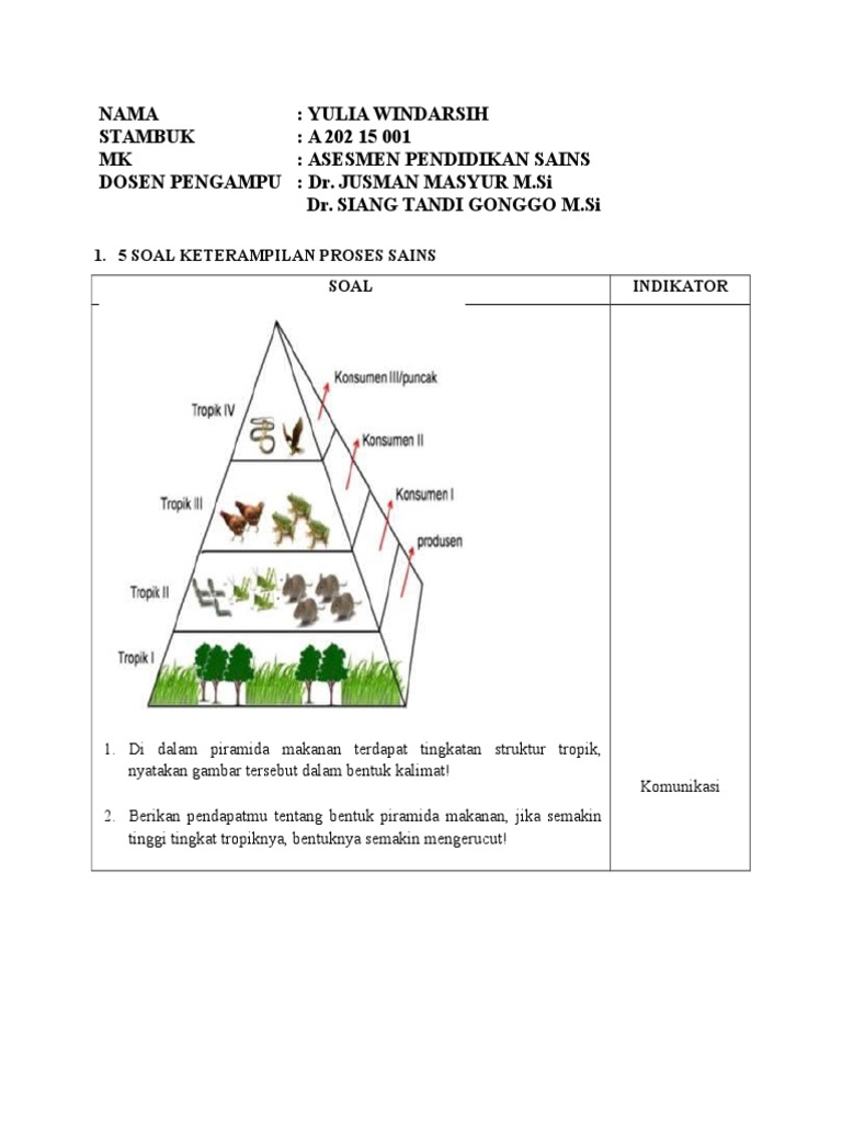 Soal Kps Dan Kgs