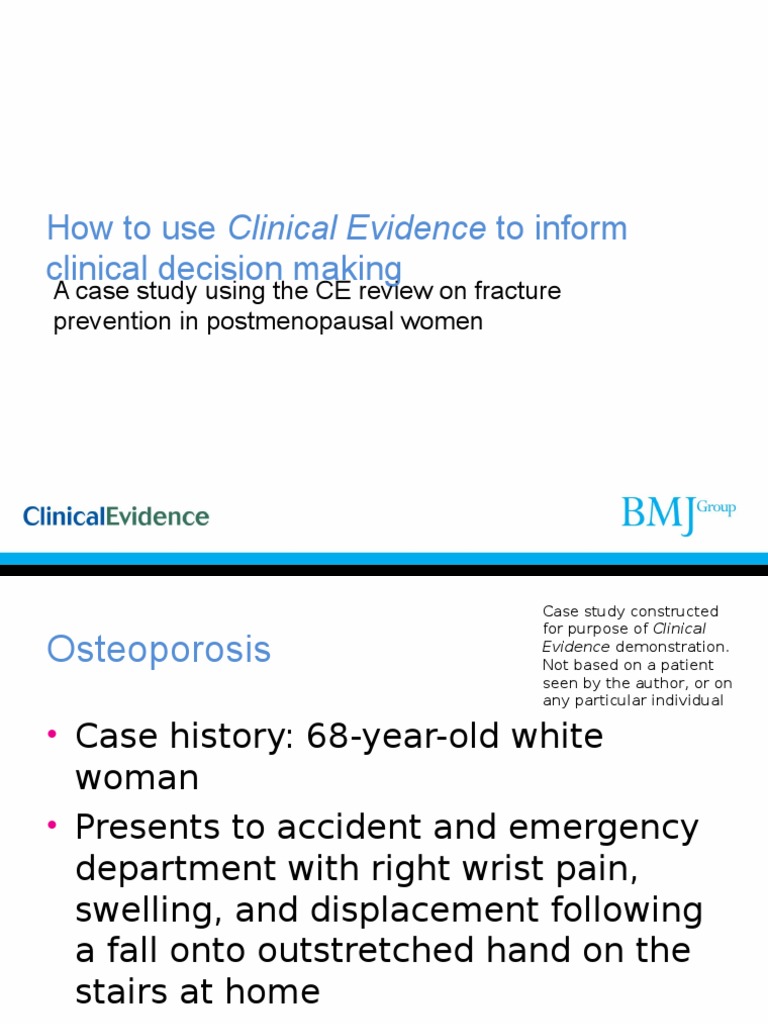 case study of osteoporosis