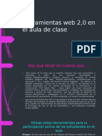 Herramientas Web 2,0 en El Aula de Clase