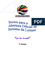 Texto Abertura para o 1º Ciclo