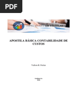 Contabilidade de Custo