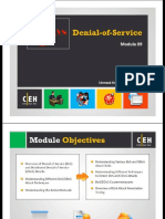 CEHv9 Module 09 Denial-Of-Service