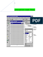 Pantalla Principal de Visual Basic