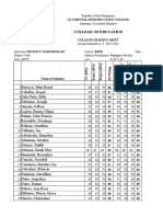 College of Education: Occidental Mindoro State College