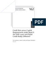 Credit Risk Versus Capital Requirements Under Basel