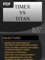 Titan vs. Timex