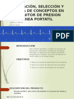 Generación, Selección y Prueba de Conceptos