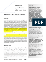 Estimating Fracture Trace Intensity Density and Mean Lenght Using Circular Scan Line and Windows