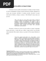 O Conceito de Serviço Público Ao Longo Do Tempo Final