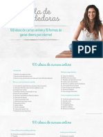 100 Ideas de Cursos Online PDF