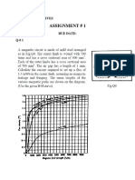 Assignment # 1: Ee 554 Motor Drives